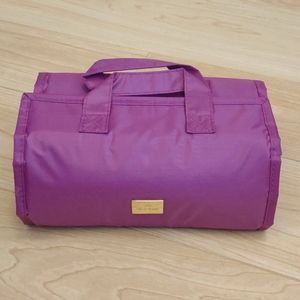 Joy Mangano Purple Traveling Makeup/Jewelry/Craft Case.